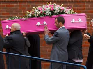 Barbiecore trend has a new addition — pink coffins! Reminder of life's unforgettable happy memories