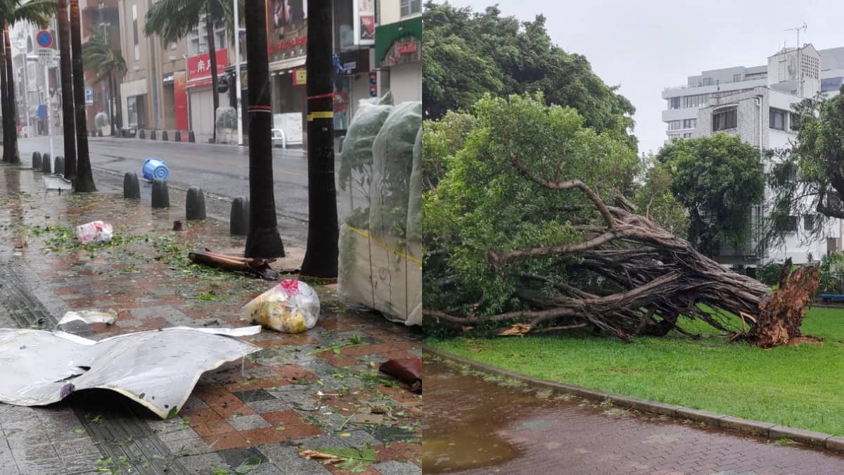 Typhoon Khanun leaves 2 dead, 41 injured in Japan; over 220,000 homes sans power