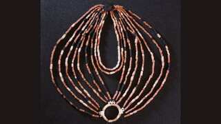 'Ornament of dead child': Reconstruction of 9,000-year-old necklace reveals details