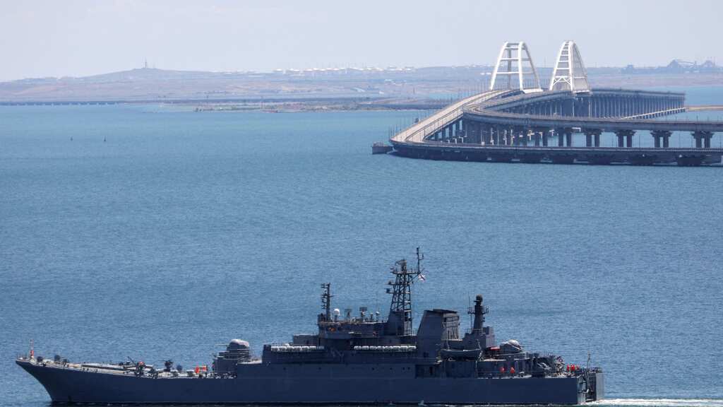 Russia claims it thwarted Ukrainian attacks on naval base in Black Sea, Crimean peninsula