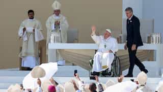 Pope wraps up Portugal visit with big outdoor Mass; S Korea to host next Catholic youth event in 2027