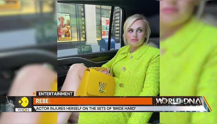 Rebel Wilson rushed to hospital after stunt accident on the set of Bride Hard