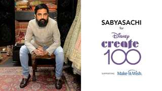 Sabyasachi all set to contribute a special creation for 'Disney Create 100' to mark its 100th anniversary