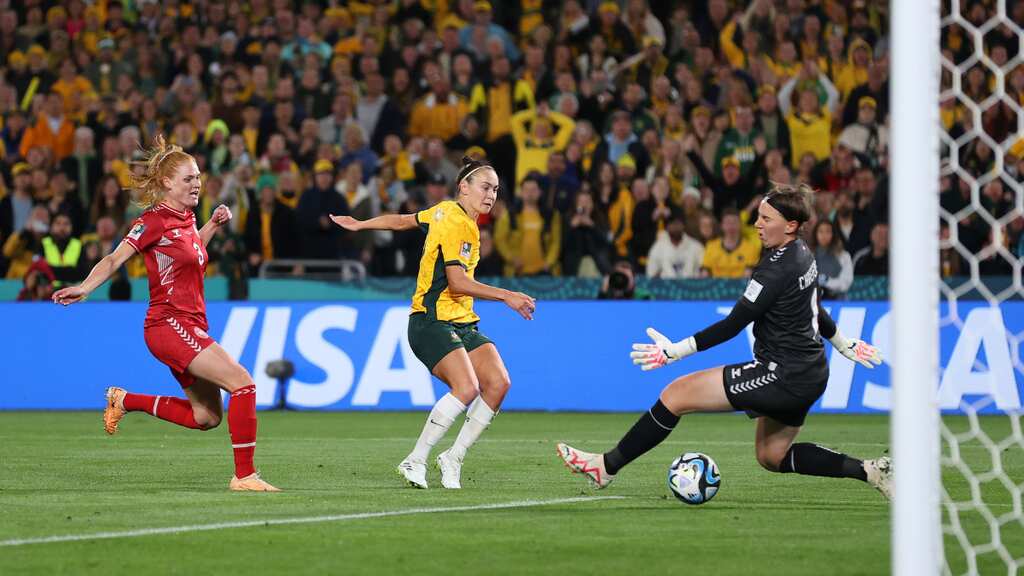 Women's World Cup: Australia beat Denmark to punch quarterfinals ticket in Sam Kerr comeback match