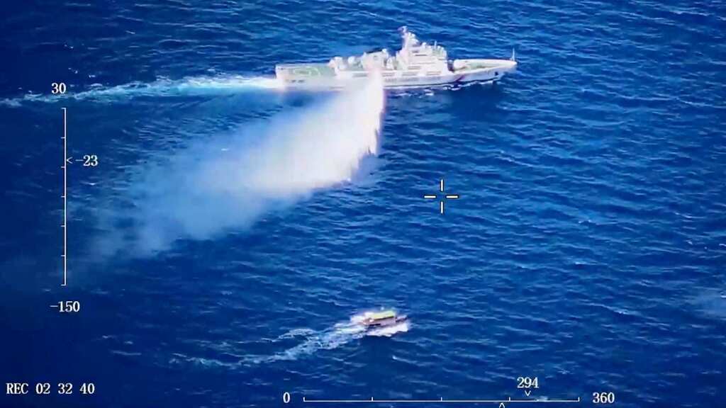 China again asks Philippines to remove grounded ship from disputed waters