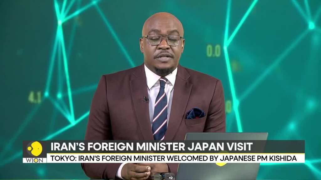 Tokyo: Iran's foreign minister welcomed by Japanese PM Kishida