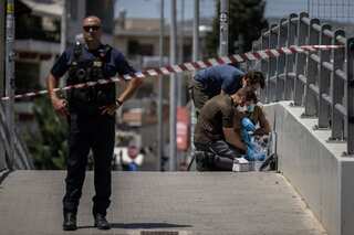 Fan stabbed to death after clashes at Greece, Croatia Champions League game in Athens