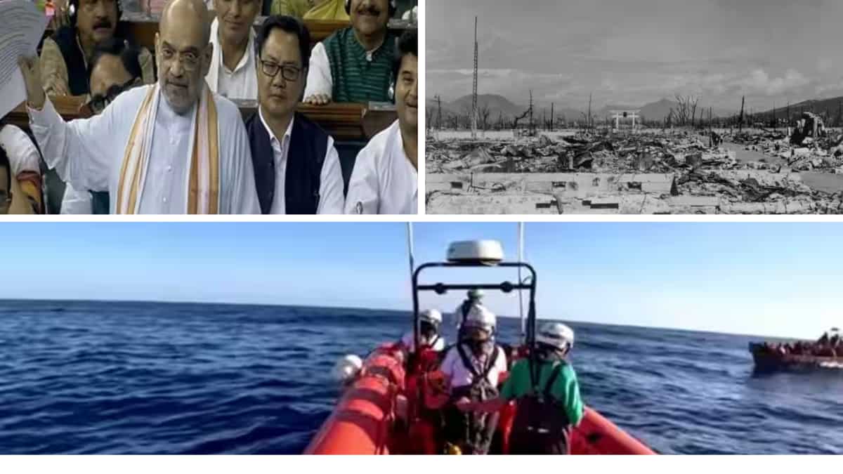 Top 10 world news: Migrant shipwreck tragedy kills dozens, India's home minister in parliament, and more