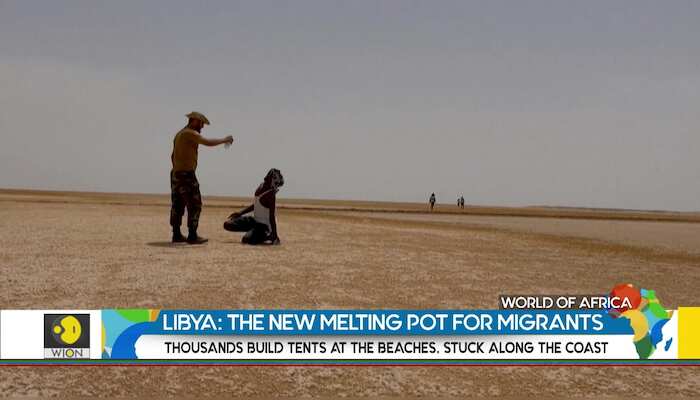 Refugees stranded at Libya-Tunisia border