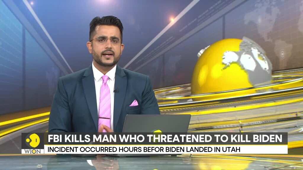 Man who threatened to assassinate US President Joe Biden killed by FBI