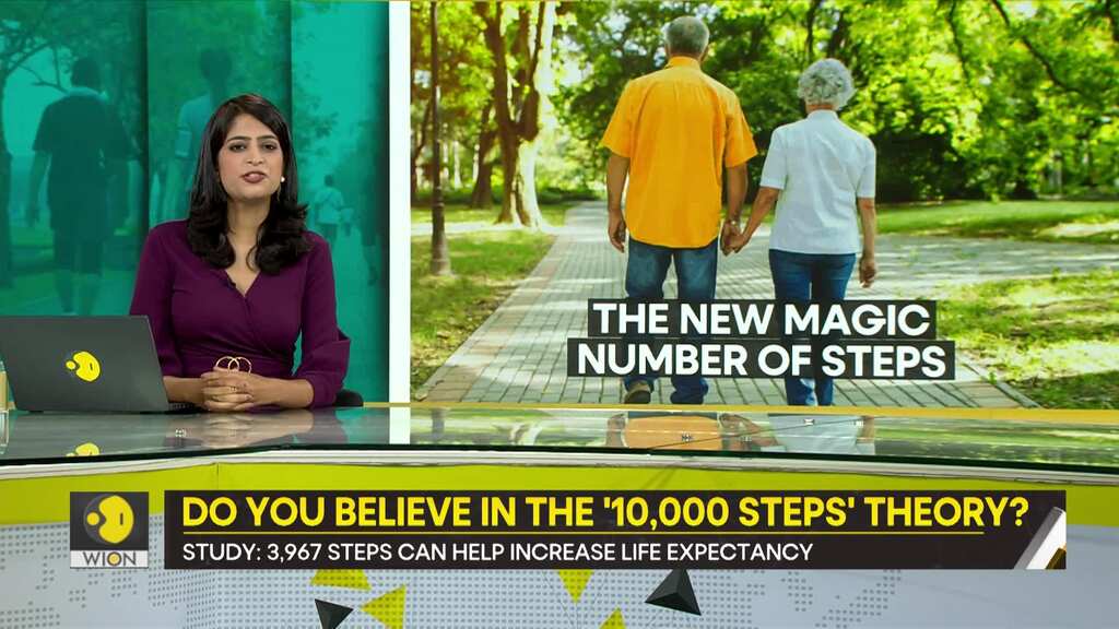 Gravitas | Study: nearly 4,000 steps a day improves