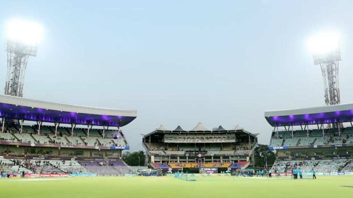 Fire breaks out at Eden Gardens during renovation work for ODI World Cup Fire breaks out at Eden Gardens during renovation work for ODI World Cup