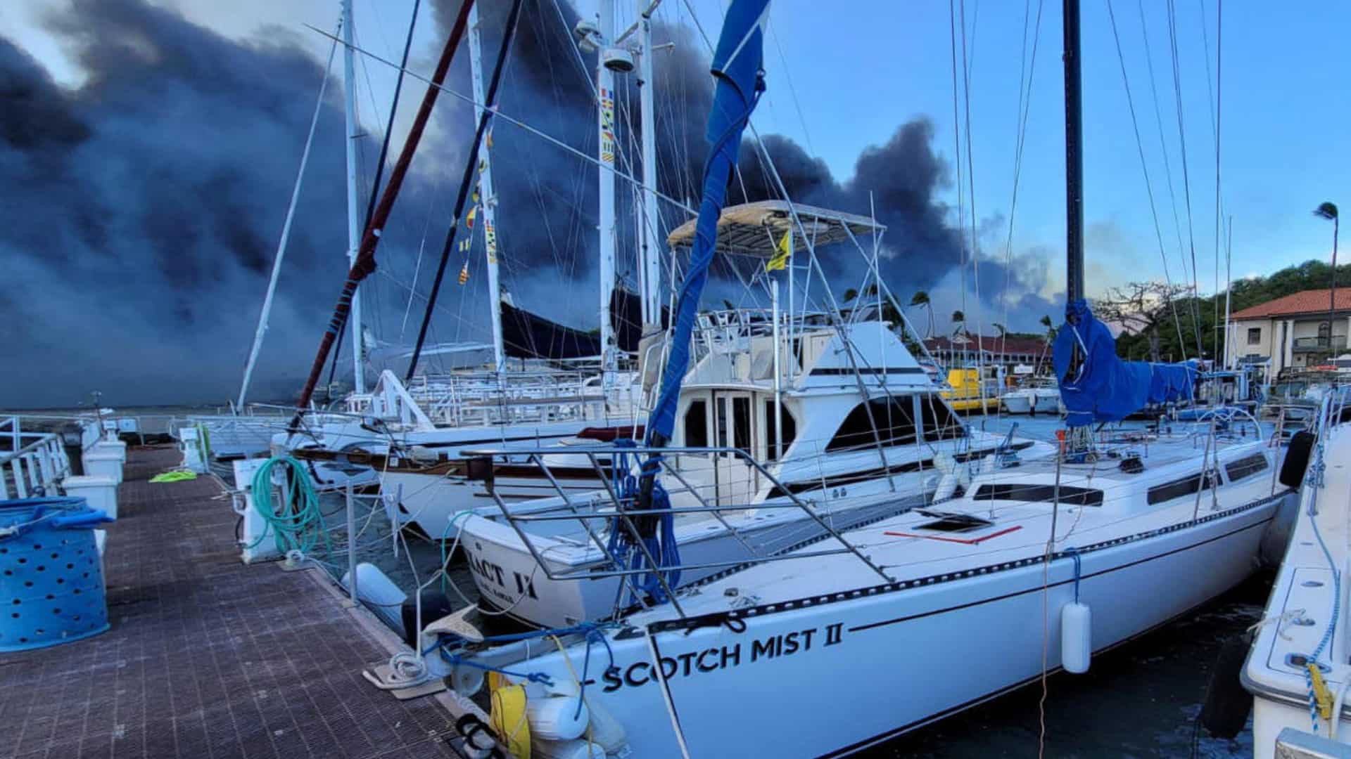 Wildfires on Hawaii's Maui island