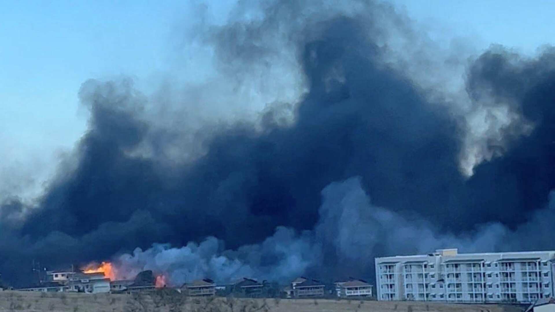 Wildfires on Hawaii's Maui island