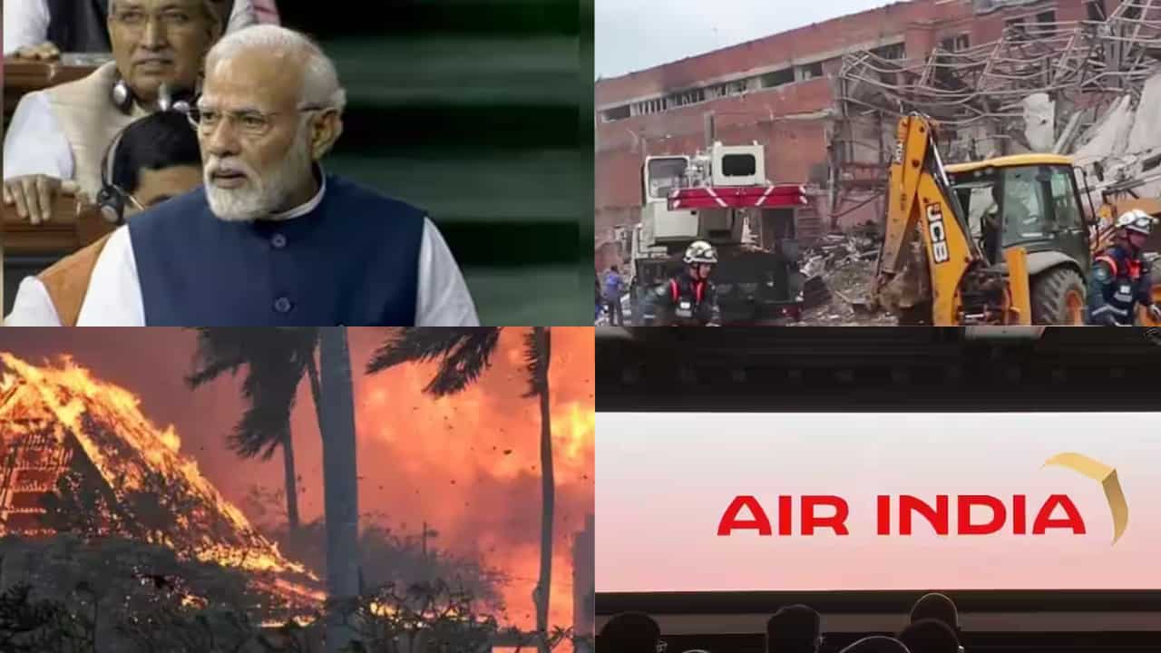 Top 10 world news: 36 killed in wildfires on Hawaiian island, Indian govt defeats no-trust motion, & more
