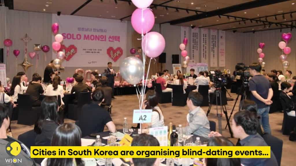 Why is the South Korean government arranging blind dates?