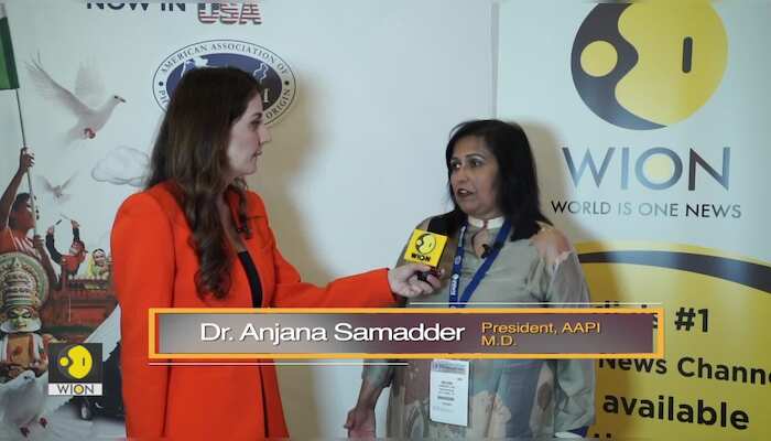 "AAPI is one of the largest ethnic organisation," says AAPI's President Anjana Samadder | WION