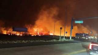 Watch: Social media awash with videos of deadly Maui island fire in Hawaii