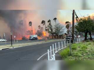 In Pics | The damage caused due to Maui wildfires