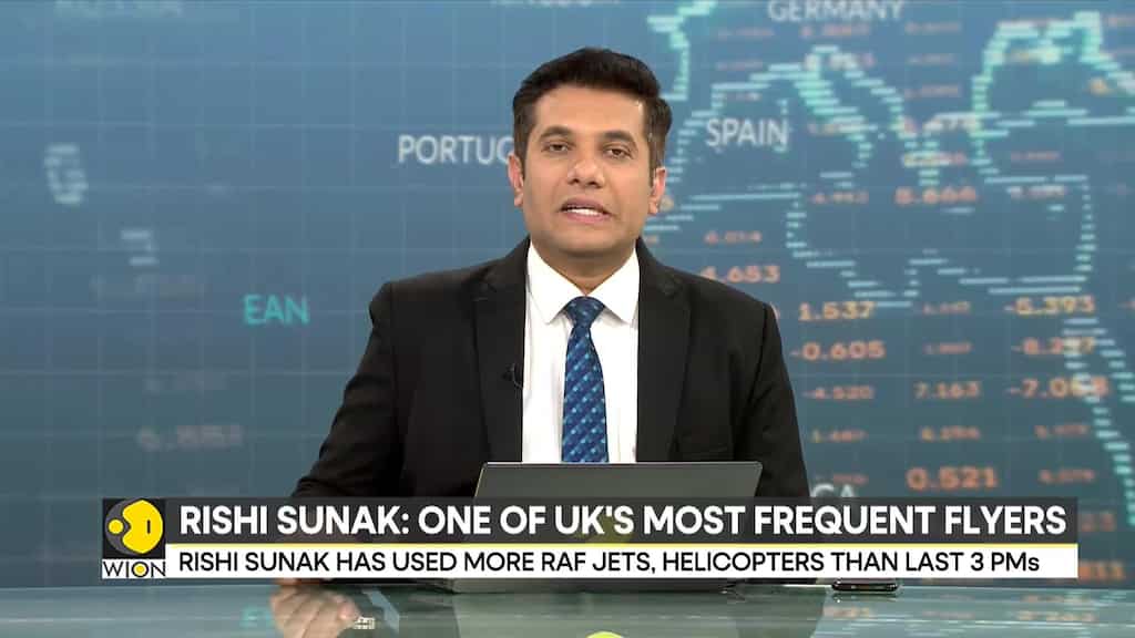 Rishi Sunak is one of the UK's most frequent flyers