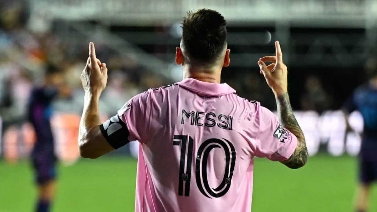 Lionel Messi on scoring spree as Inter Miami cruise into Leagues Cup semis - WATCH Lionel Messi on scoring spree as Inter Miami cruise into Leagues Cup semis - WATCH