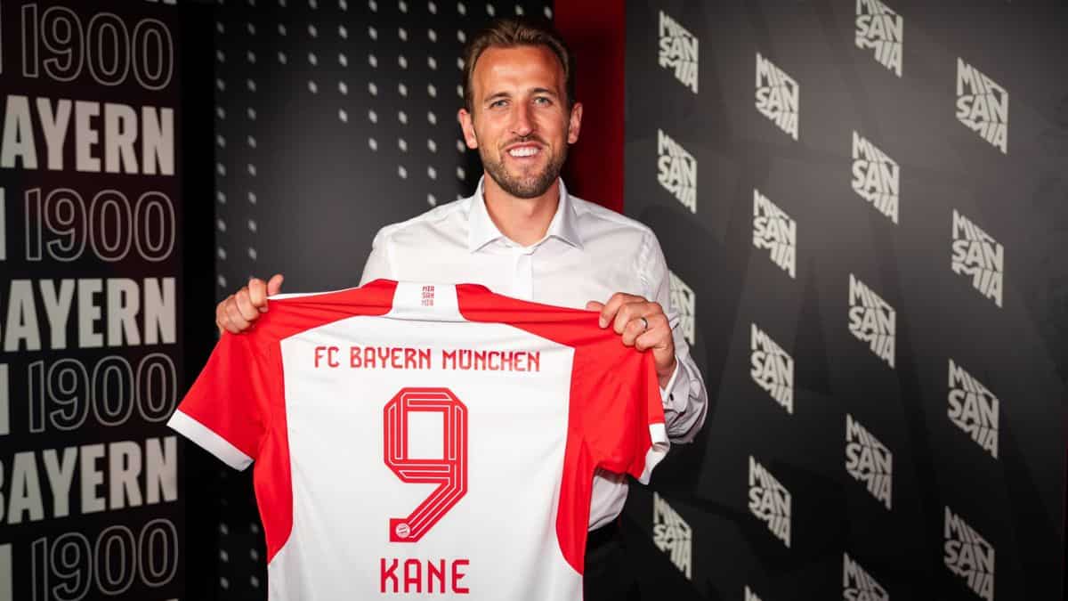 Bayern Munich complete Harry Kane transfer from Tottenham Hotspur, England captain joins on four-year deal