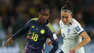 FIFA Women's World Cup: England survive bruising Colombia test to reach semi-finals