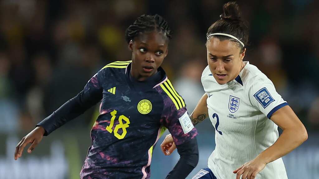 FIFA Women's World Cup: England survive bruising Colombia test to reach semi-finals