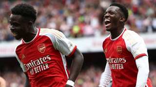 Premier League: Arsenal survive Forest scare to make winning start; Nketiah, Saka score in 2-1 home win
