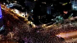 Protesters take to streets in Israel against Benjamin Netanyahu's judicial overhaul