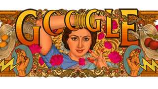 Google Doodle pays tribute to legendary Indian actress Sridevi on her 60th birth anniversary
