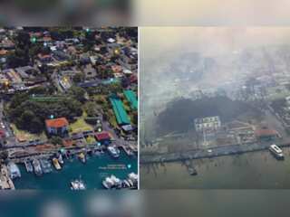 Before and After pics | Destructive wildfires turn Hawaii into ruins, aerial images tell the tale