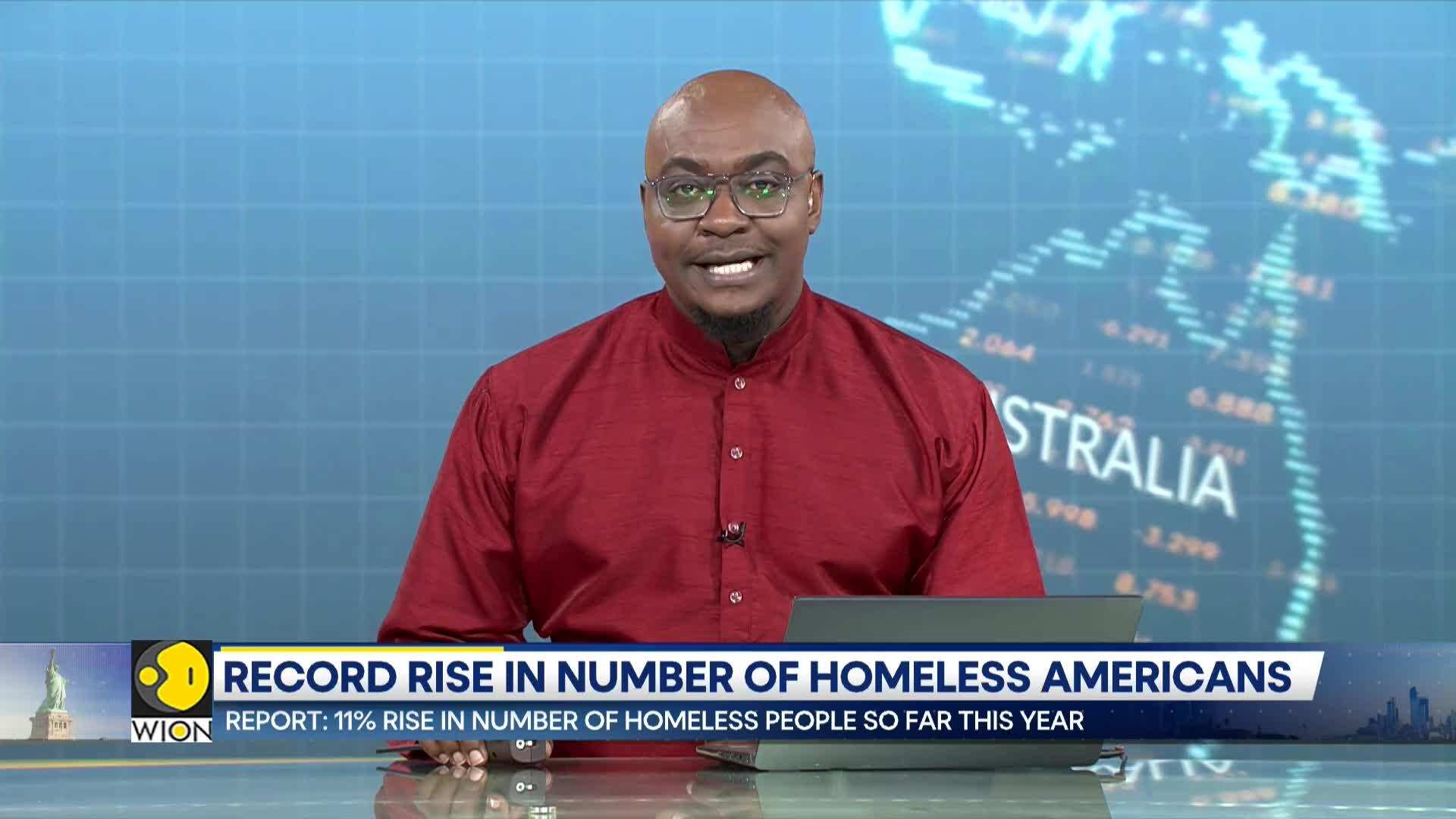 Record rise in number of homeless Americans - World News