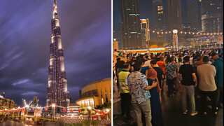 Video | Pakistanis in anger after Burj Khalifa does not display their flag