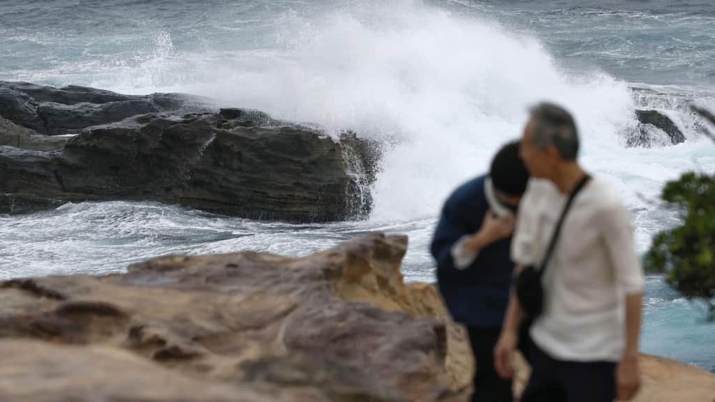 Typhoon Lan makes landfall in Japan, thousands told to seek safety