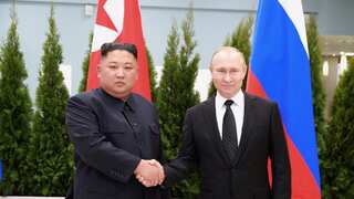 US says Putin is 'begging' for help from North Korea's Kim Jong Un