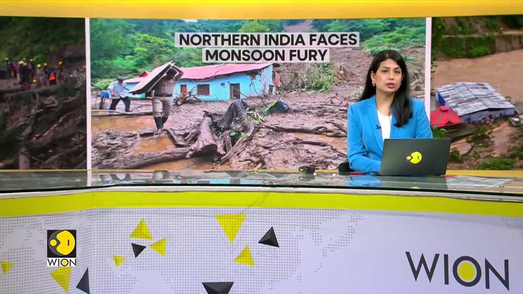 Monsoon mayhem in India's Himachal Pradesh