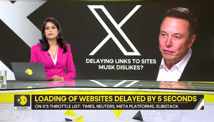 Gravitas: Elon Musk's X is throttling traffic to websites