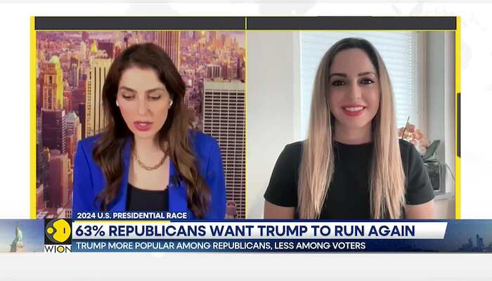 Trump more popular among Republicans, less among voters