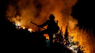 Spain's Tenerife battles 'out of control' wildfire as it spreads across island's north