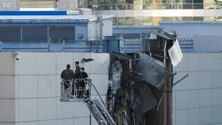 Russia claims it destroyed Ukrainian drone that later smashed into a building in Moscow