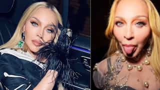 Madonna says, 'It's great to be alive' in her 65th birthday video after health scare