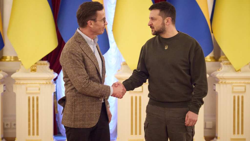 Zelensky visits NATO-aspirant Sweden with focus on 'EU integration'