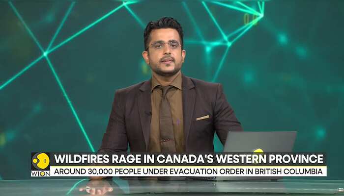 Wildfires rage in Canada's western province: PM Trudeau pledges federal resources