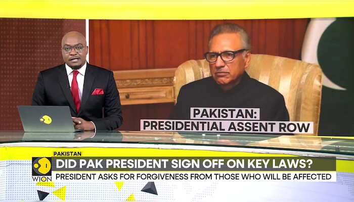Did Pakistan President sign off on key laws?