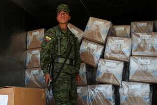 Ecuador election: Polling begins as spiraling violence, economic troubles bother voters
