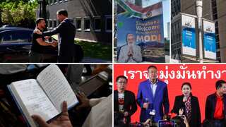 Top 10 world news: Netherlands, Denmark to provide F-16s to Ukraine, Modi to head to S. Africa, and more