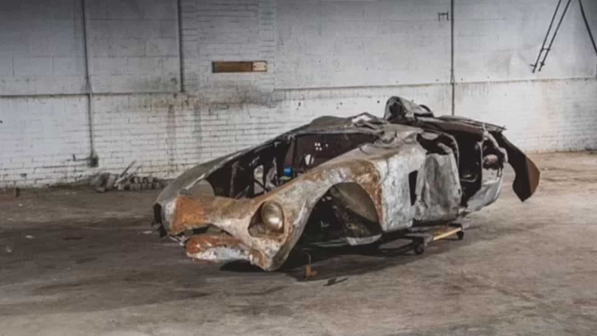 Fire-damaged 1960s Ferrari fetches $1.5 million in auction Fire-damaged 1960s Ferrari fetches $1.5 million in auction