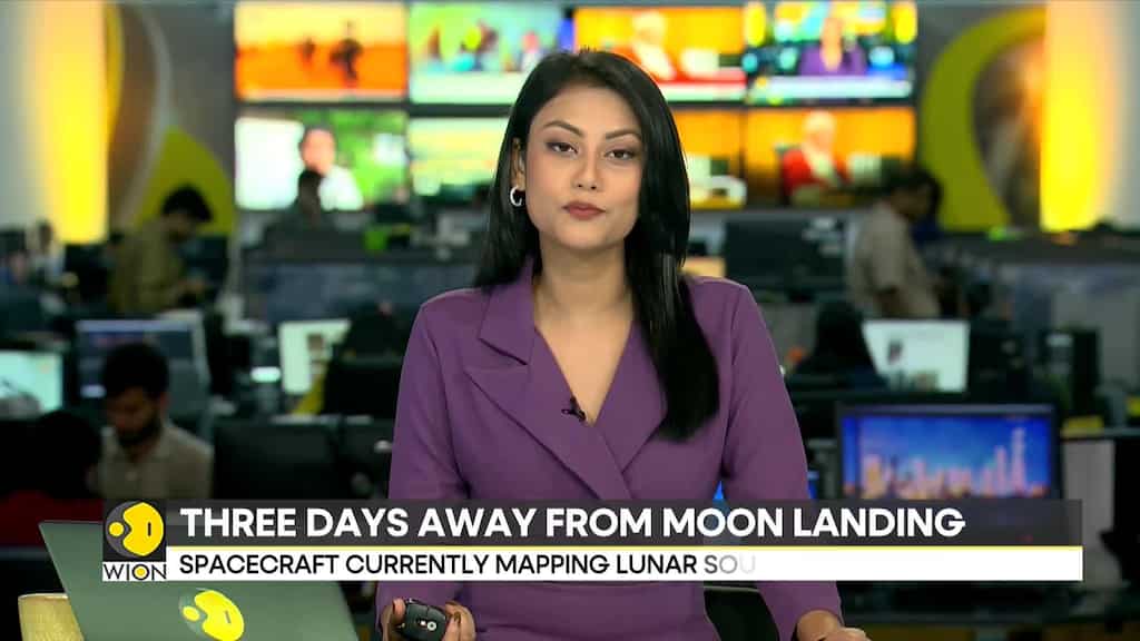 Chandrayaan-3 maps currently mapping lunar south pole for landing