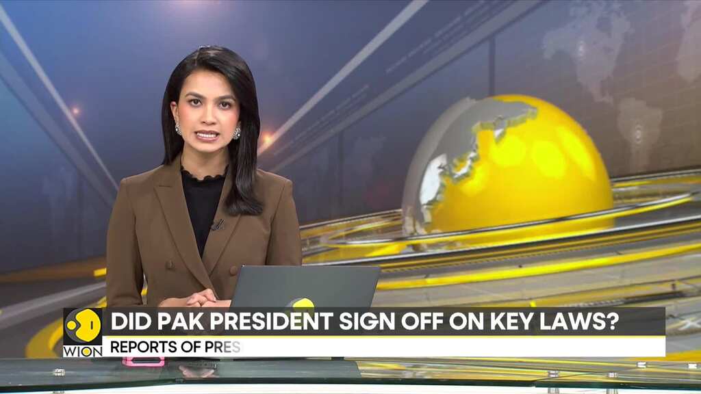 Did Pakistan President sign off on key laws?
